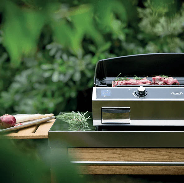 ENO La Plancha Bergerac 2400 Stainless 4-Season 2-Burner Gas Griddle