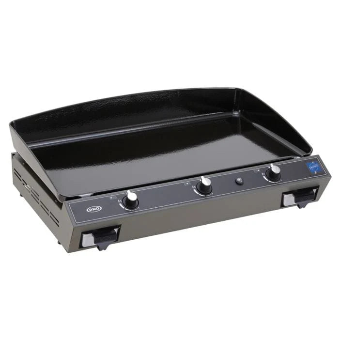 ENO La Plancha Bergerac 3000 Cargo Grey 4-Season 3-Burner Gas Griddle