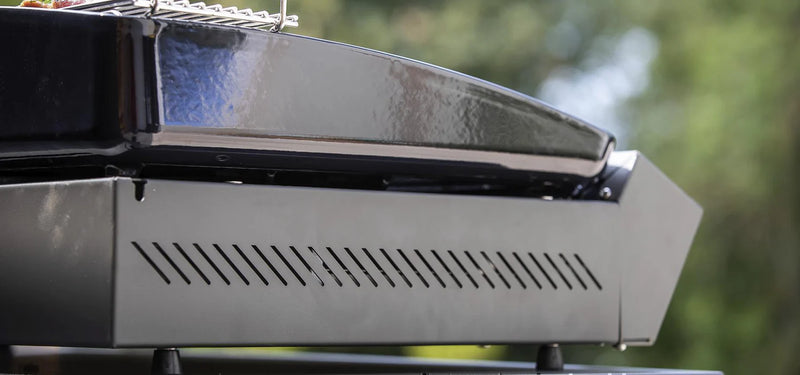 ENO La Plancha Bergerac 3000 Cargo Grey 4-Season 3-Burner Gas Griddle