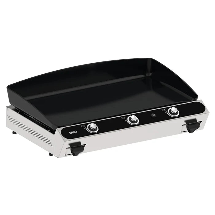 ENO La Plancha Bergerac 3000 Stainless 4-Season 3-Burner Gas Griddle