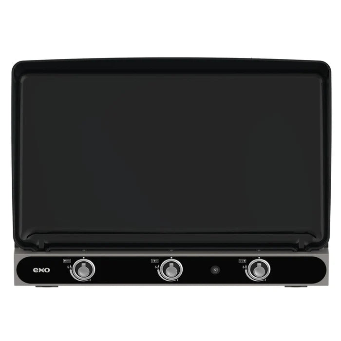 ENO La Plancha Bergerac 3000 Stainless 4-Season 3-Burner Gas Griddle