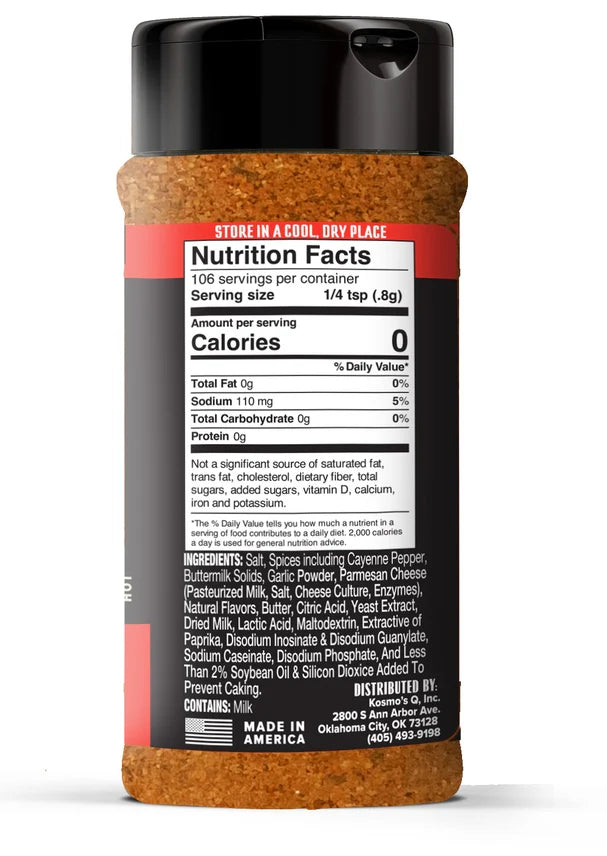 Kosmos Q Nashville Hot Wing Seasoning