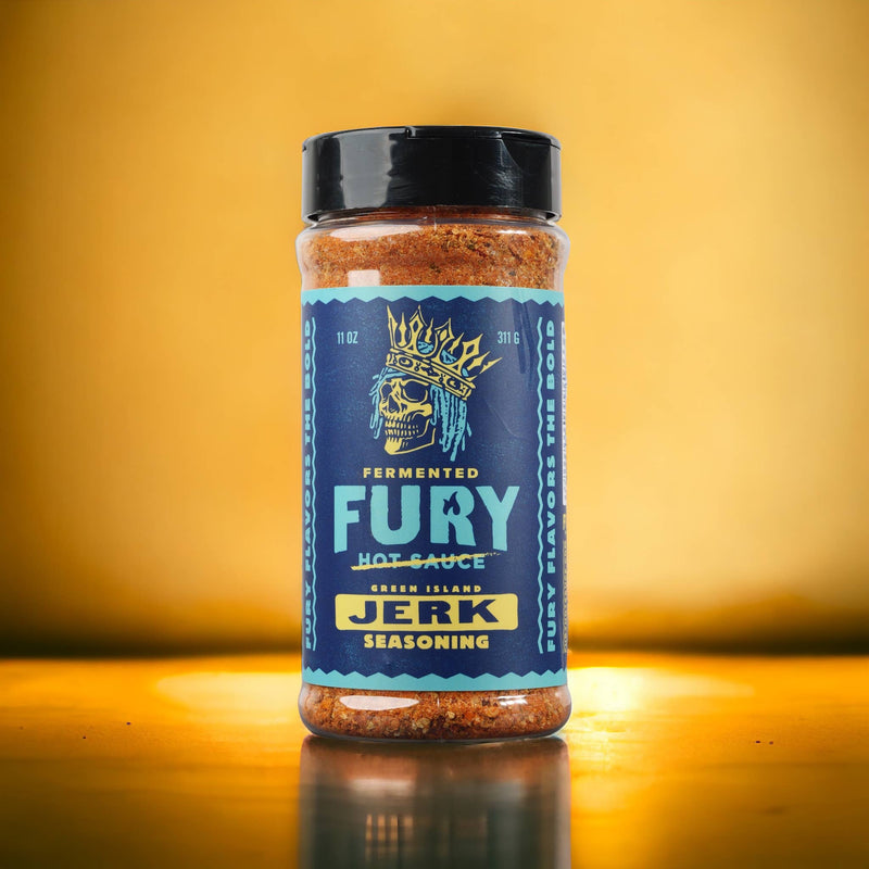 Fury Hot Sauce Green Island - Authentic Jerk Seasoning
