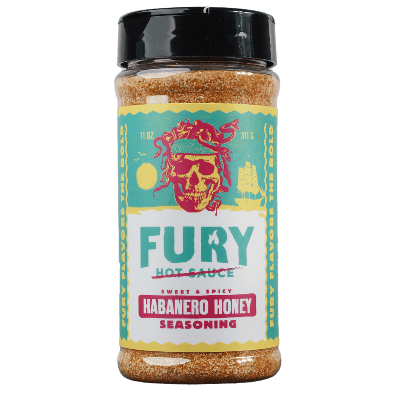 Fury Hot Sauce Habanero Honey Seasoning - BBQ Rub