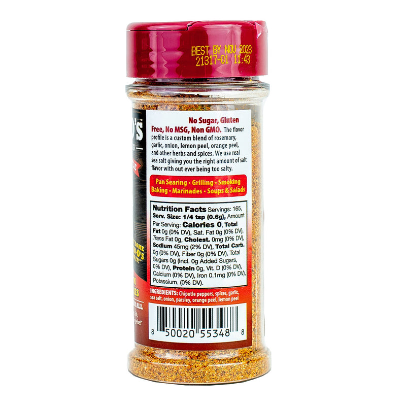 Dan-O’s Chipotle Seasoning - Small Bottle