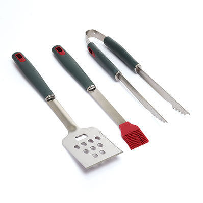GrillPro 3-Piece Resin Handle Tool Set 40025