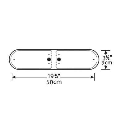 GrillPro 19" Universal Fit Bar Burner 25819