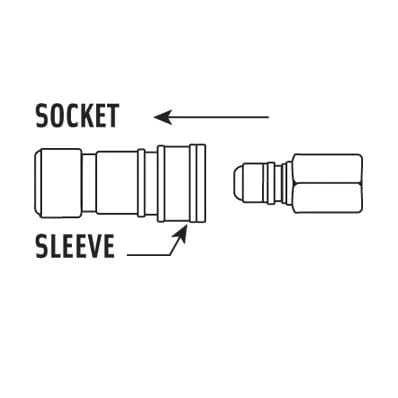 GrillPro Quick Disconnect Natural Gas Hose 10 Ft. 82110