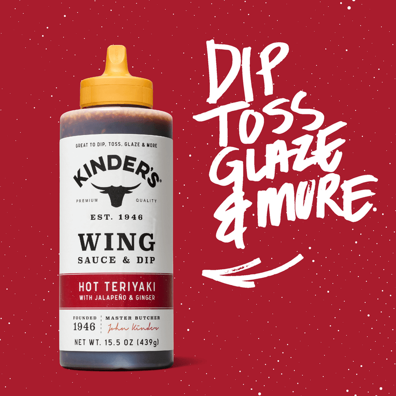 Kinder's Hot Teriyaki Wing Sauce