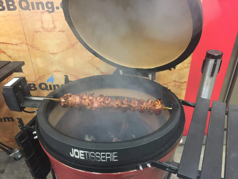 Kamado Joe Big Joe II 24" Ceramic Charcoal Grill & Smoker with Cart & Wheels BJ24RHC