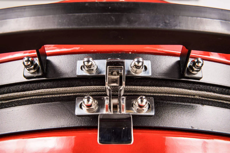 Kamado Joe Big Joe III 24" Ceramic Charcoal Grill & Smoker with Cart & Wheels KJ15041021