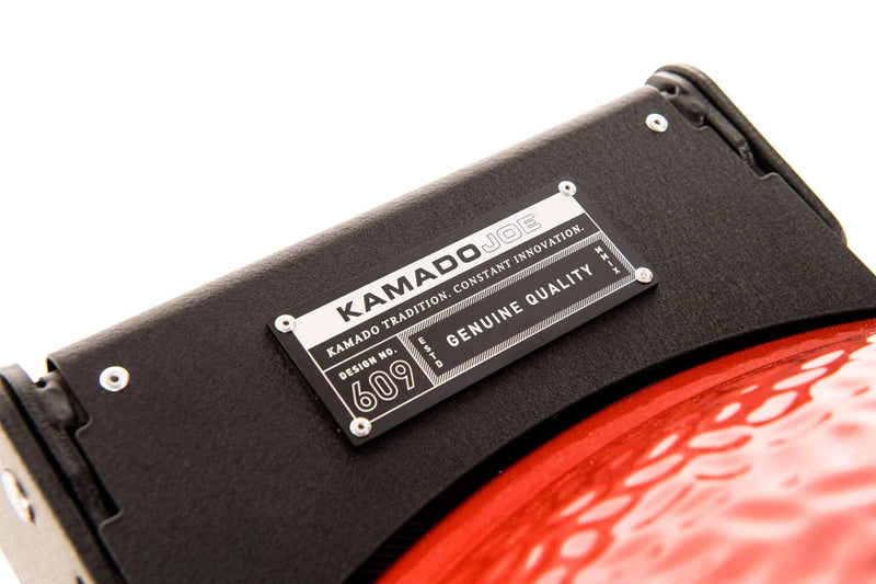 Kamado Joe Big Joe III 24" Ceramic Charcoal Grill & Smoker with Cart & Wheels KJ15041021