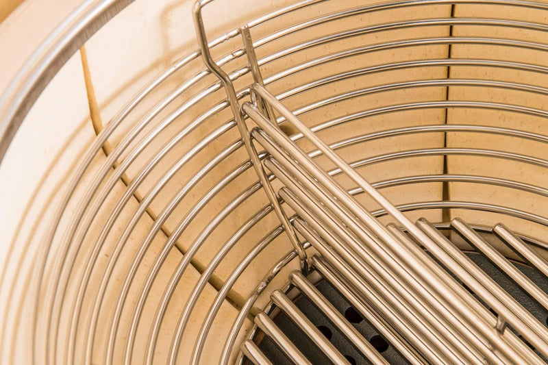 Kamado Joe Big Joe III 24" Ceramic Charcoal Grill & Smoker with Cart & Wheels KJ15041021