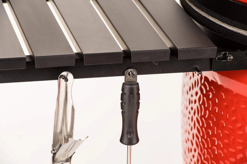 Kamado Joe Big Joe III 24" Ceramic Charcoal Grill & Smoker with Cart & Wheels KJ15041021