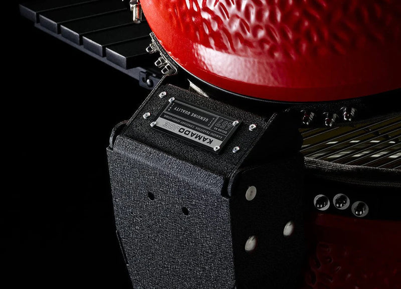 Kamado Joe Big Joe III 24" Ceramic Charcoal Grill & Smoker with Cart & Wheels KJ15041021