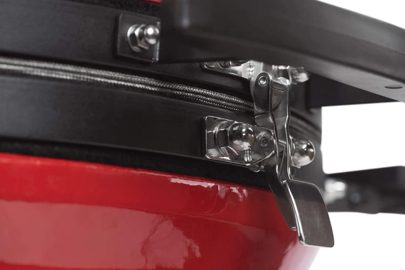 Kamado Joe Classic II 18" Ceramic Charcoal Grill & Smoker with Cart & Wheels KJ23RHC