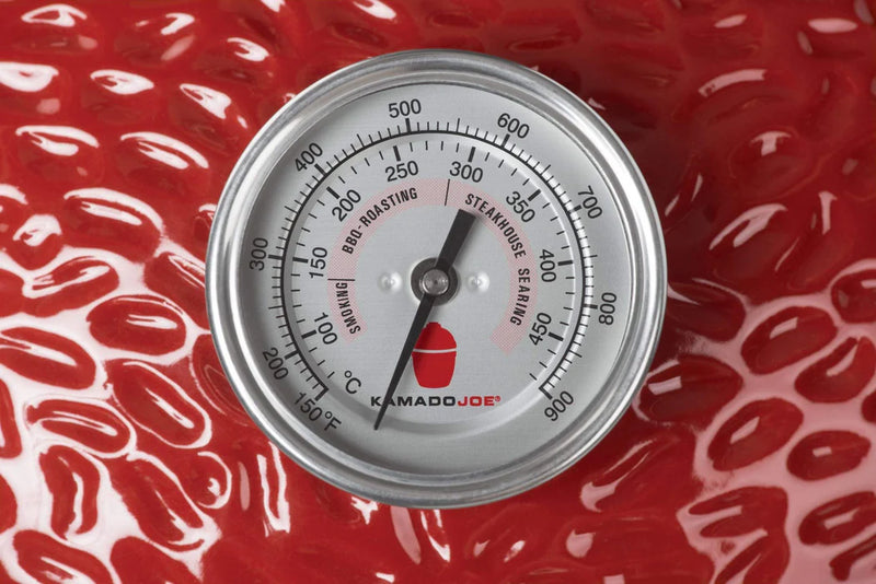 Kamado Joe Classic II 18" Ceramic Charcoal Grill & Smoker with Cart & Wheels KJ23RHC