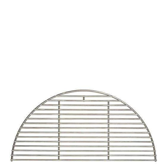 Kamado Joe-classic Joe 1/2 Moon Cooking Grate Stainless Steel