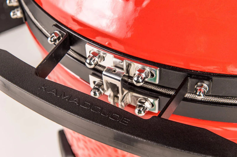 Kamado Joe Classic Joe III 18" Ceramic Charcoal Grill & Smoker with Cart & Wheels KJ15040921