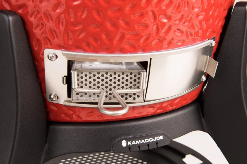 Kamado Joe Classic Joe III 18" Ceramic Charcoal Grill & Smoker with Cart & Wheels KJ15040921