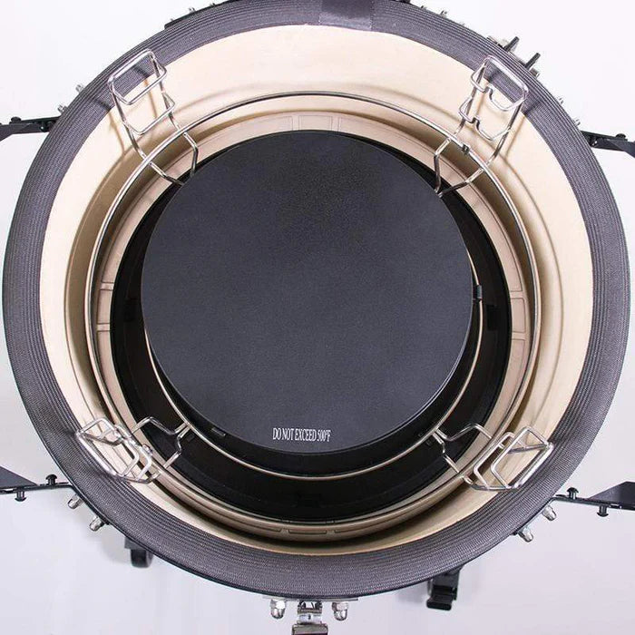 Kamado Joe Classic Joe III 18" Standalone Ceramic Charcoal Grill & Smoker KJ15040721