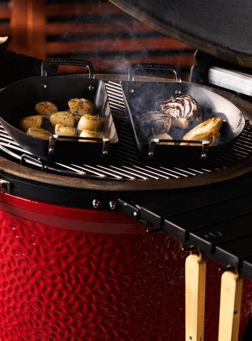 Kamado Joe Karbon Steel Half Moon Pans