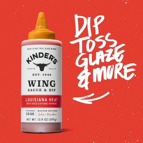 Kinder's Louisiana Heat Wing Sauce