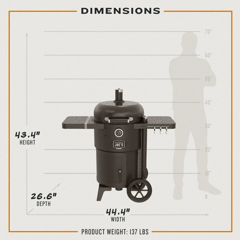 Oklahoma Joe's Bronco Drum Smoker/Grill 25203121