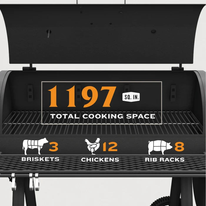 Oklahoma Joe's Offset Smoker Highland DLX 24203002