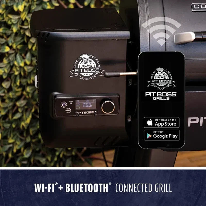 Pit Boss Competition Series 1020 Pellet Grill & Gas Griddle Combo 11212