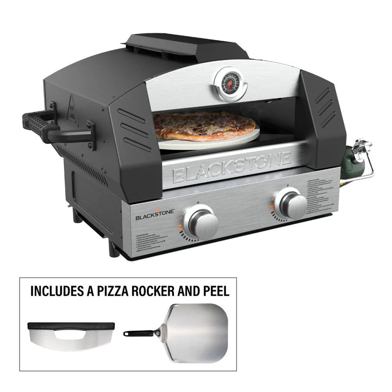 Blackstone Portable Pizza Oven W / 15" Cordierite Stone