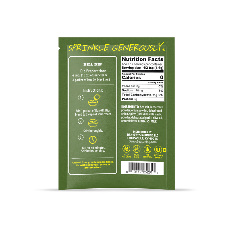 Dan-O's Dill Dip Mix Packet