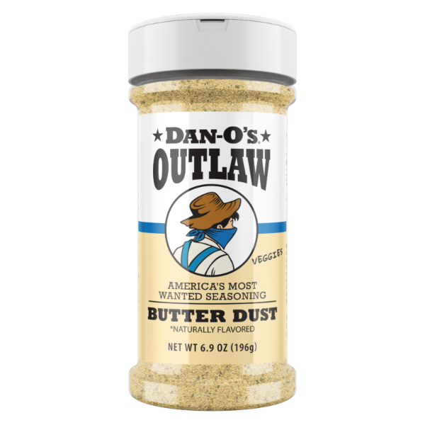 Dan-O's Outlaw Butter Dust – Medium Bottle 6.9oz
