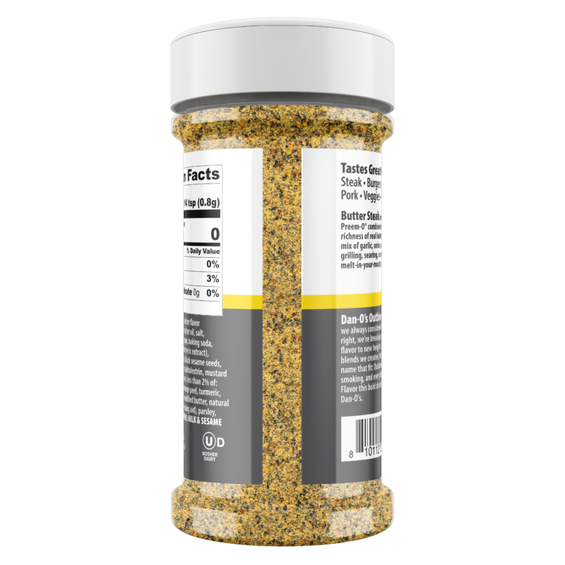 Dan-O's Outlaw Butter Steak - Med Bottle 6.9oz