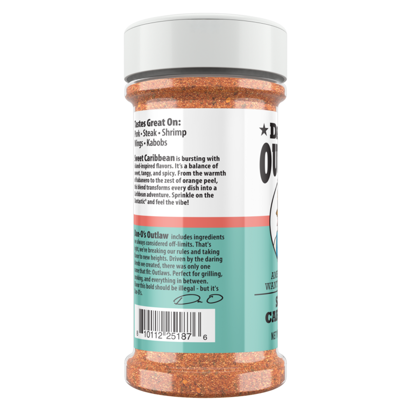 Dan-O's Outlaw Sweet Caribbean - Med Bottle 6.9oz
