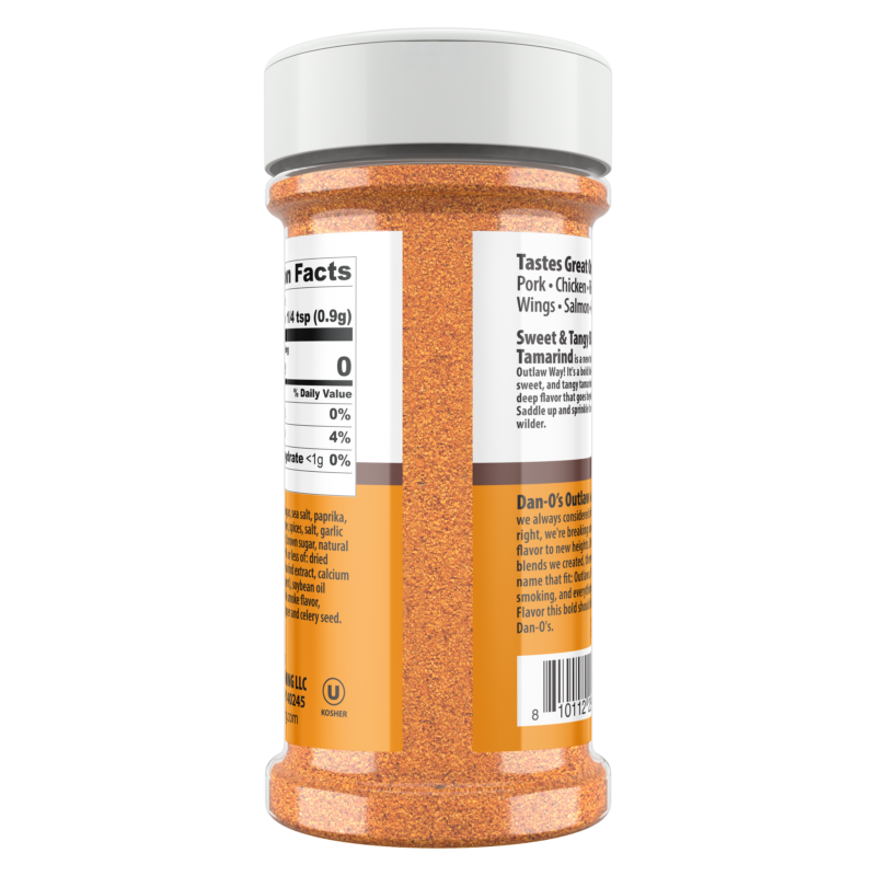 Dan-O's Outlaw Sweet & Tangy - Med Bottle 8.5oz