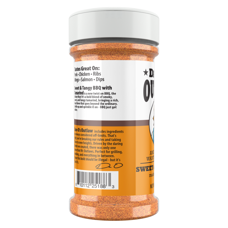 Dan-O's Outlaw Sweet & Tangy - Med Bottle 8.5oz