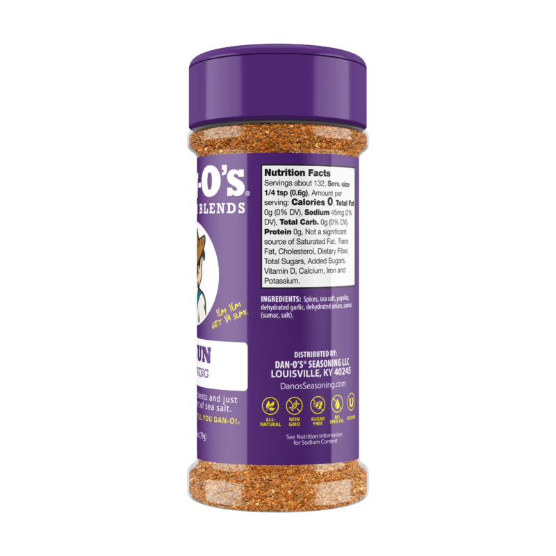 Dan-O’s Cajun Seasoning - Small Bottle 2.8oz