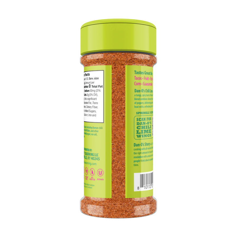 Dan-O’s Chili Lime Seasoning - Small Bottle 3.3oz