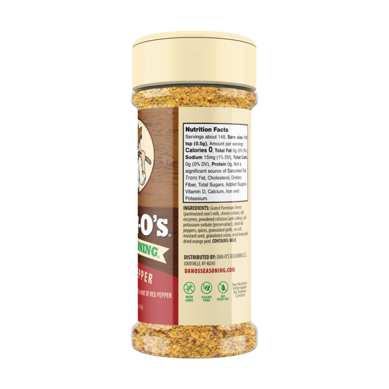 Dan-O’s Red Pepper Cheesoning - Small Bottle 2.6oz