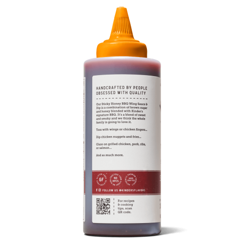 Kinder's Sticky Honey BBQ Wing Sauce
