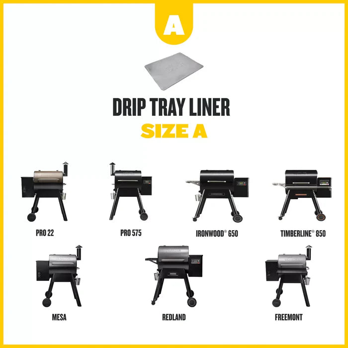 Traeger Drip Tray Liners, 5 Pack, Size A - BAC854