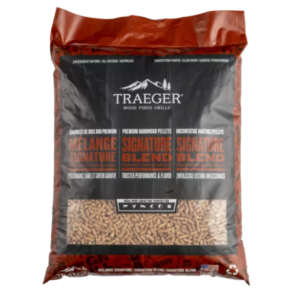 Traeger - Signature Blend Pellets 9 Kg Bag PEL337