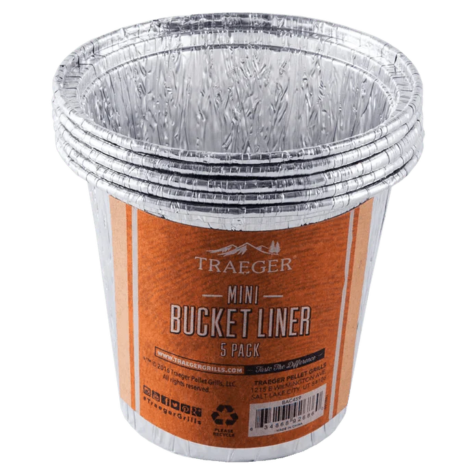 Traeger Mini Bucket Liner - 5 Pack BAC459