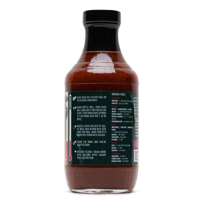 Sweetwater Spice Tres Chilies Fajita Bath Brine Concentrate