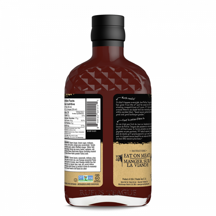 Rufus Teague Whiskey Maple BBQ Sauce