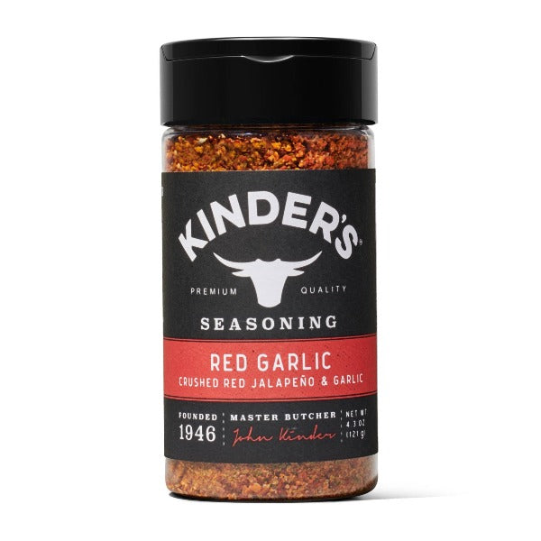 Kinder's Red Jalapeno Garlic Seasoning 4.3oz