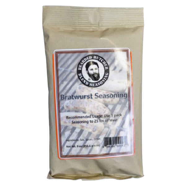 DIY Sausage - Bearded Butchers Bratwurst Seasoning 9oz