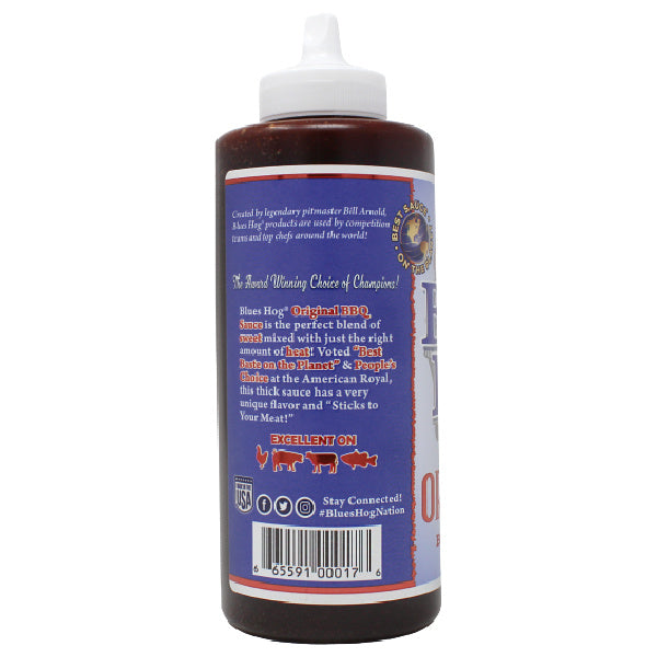 Blues Hog Original BBQ Sauce Squeeze Bottle