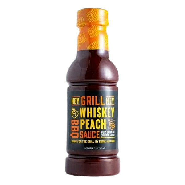 Hey Grill Hey Whiskey Peach BBQ Sauce